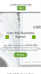 Mobile Screenshot of lucrate.com